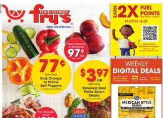 Fry’s Food Weekly Ad Mar 16 – Mar 22, 2022 (Easter Promotion Included)