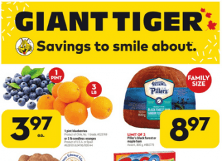 Giant Tiger Weekly Ad Mar 23 – Mar 29, 2022 (Easter Promotion Included)