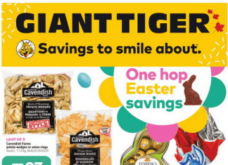 Giant Tiger Weekly Ad Mar 30 – Apr 05, 2022