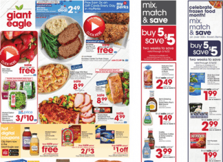 Giant Eagle Weekly Ad Mar 03 – Mar 09, 2022