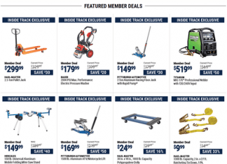 Harbor Freight Inside Track Member Deals Now Thru Mar 31, 2022