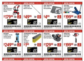 Harbor Freight Coupon Ad Mar 07 – Mar 20, 2022