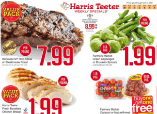 Harris Teeter Weekly Ad Mar 30 – Apr 05, 2022