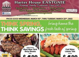 Harter House Weekly Ad Mar 16 – Mar 22, 2022