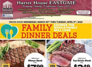 Harter House Weekly Ad Mar 30 – Apr 05, 2022