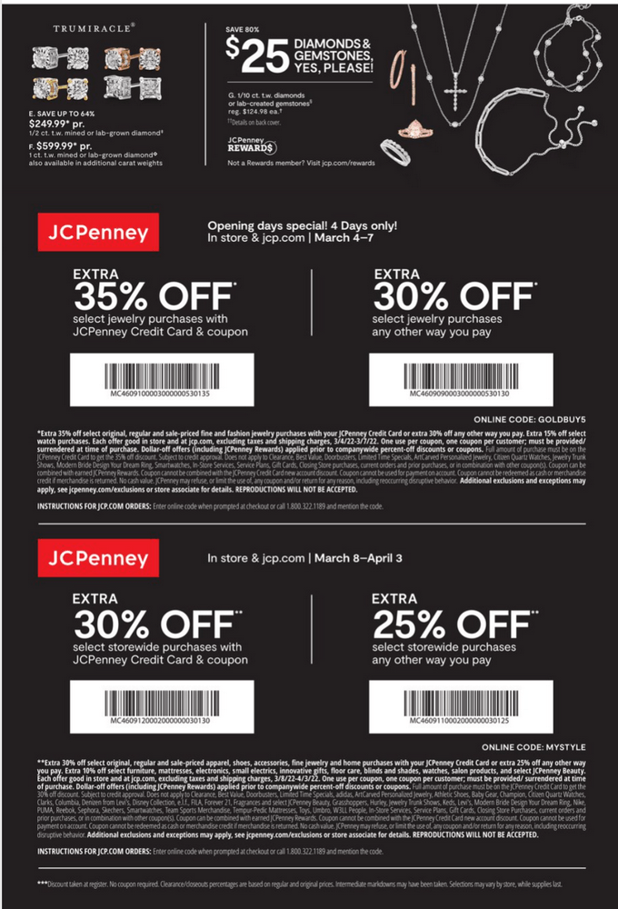 JCPenney Billion Dollar Jewelry Sale - Galleria at Crystal Run