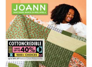 Jo-Ann Weekly Ad Mar 24 – Apr 06, 2022