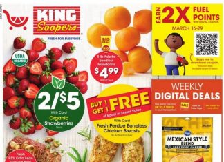 King Soopers Weekly Ad Mar 16 – Mar 22, 2022 (Easter Promotion Included)