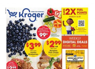 Kroger Weekly Ad Mar 16 – Mar 22, 2022 (Easter Promotion Included)