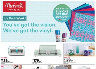 Michaels Weekly Ad Mar 06 – Mar 12, 2022 (St. Patrick’s Day & Easter Promotion)