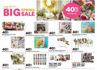 Michaels Weekly Ad Mar 13 – Mar 19, 2022 (Easter Promotion Included)