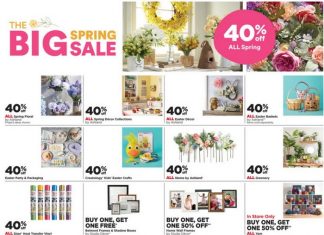 Michaels Weekly Ad Mar 20 – Mar 24, 2022