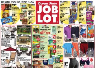 Ocean State Job Lot Weekly Ad Mar 10 – Mar 16, 2022