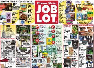Ocean State Job Lot Weekly Ad Mar 24 – Mar 30, 2022