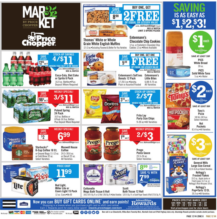 Price Chopper Weekly Ad Mar 20 Mar 26, 2022