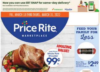 Price Rite Weekly Ad Mar 18 – Mar 31, 2022
