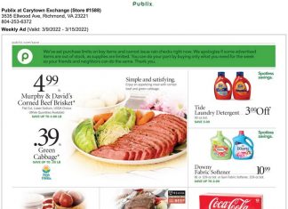 Publix Weekly Ad Mar 09 – Mar 15, 2022