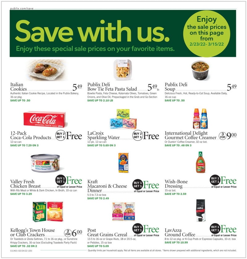 Publix Weekly Ad Mar 09 Mar 15, 2022