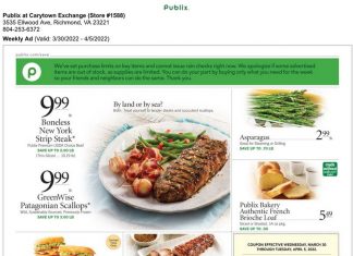 Publix Weekly Ad Mar 30 – Apr 05, 2022
