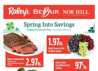 Raley’s Supermarkets Weekly Ad Mar 16 – Mar 22, 2022