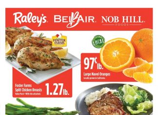 Raley’s Supermarkets Weekly Ad Mar 23 – Mar 29, 2022