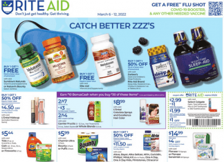 Rite Aid Weekly Ad Mar 06 – Mar 12, 2022 (Easter Promotion Included)
