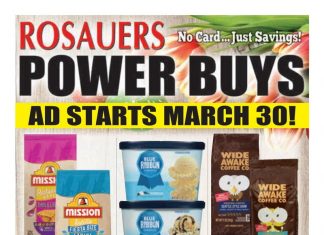 Rosauers Monthly Ad Mar 30 – May 03, 2022
