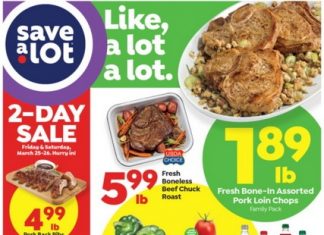Save A Lot Weekly Ad Mar 23 – Mar 29, 2022