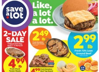 Save A Lot Weekly Ad Mar 30 – Apr 05, 2022 (Easter Promotion Included)