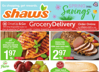 Shaw’s Weekly Ad Mar 18 – Mar 24, 2022 (Easter Promotion Included)