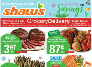 Shaw’s Weekly Ad Mar 25 – Mar 31, 2022