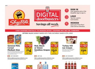 ShopRite Weekly Ad Mar 06 – Mar 12, 2022