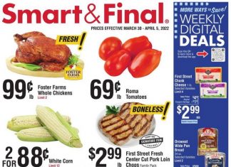 Smart & Final Weekly Ad Mar 30 – Apr 05, 2022
