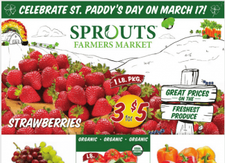 Sprouts Weekly Ad Mar 16 – Mar 22, 2022 (St. Patrick’s Day Promotion Included)