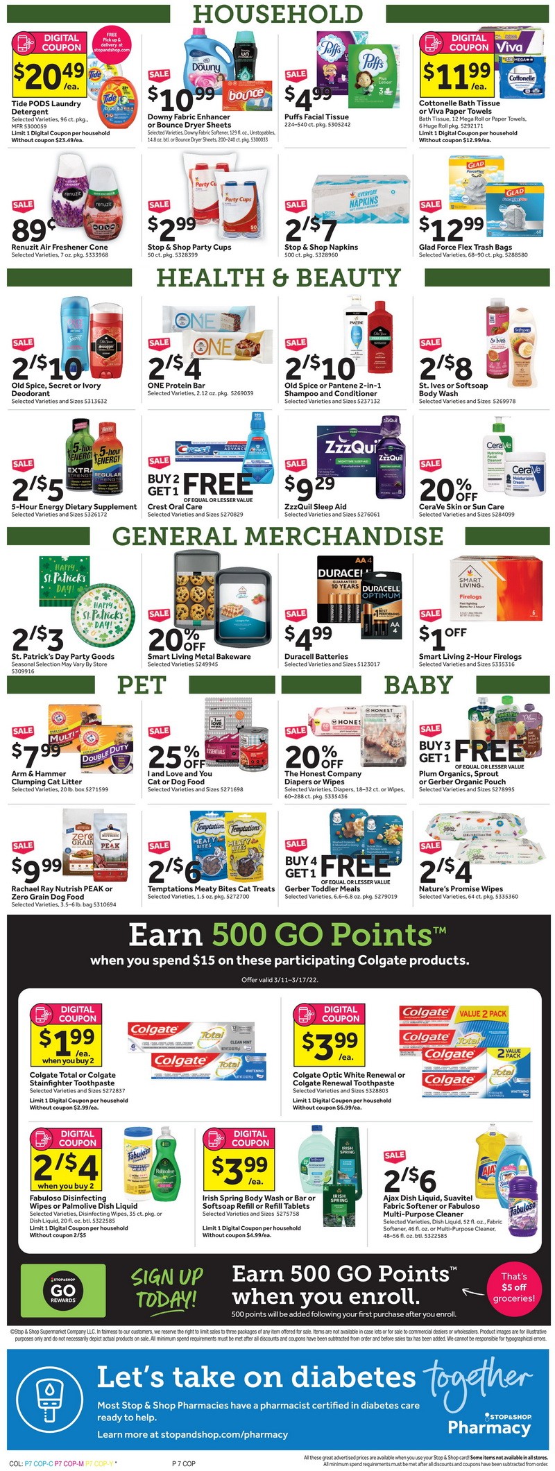 Stop & Shop Weekly Ad Mar 11 Mar 17, 2022 (St. Patrick's Day