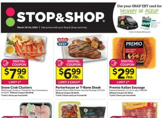 Stop & Shop Weekly Ad Mar 18 – Mar 24, 2022
