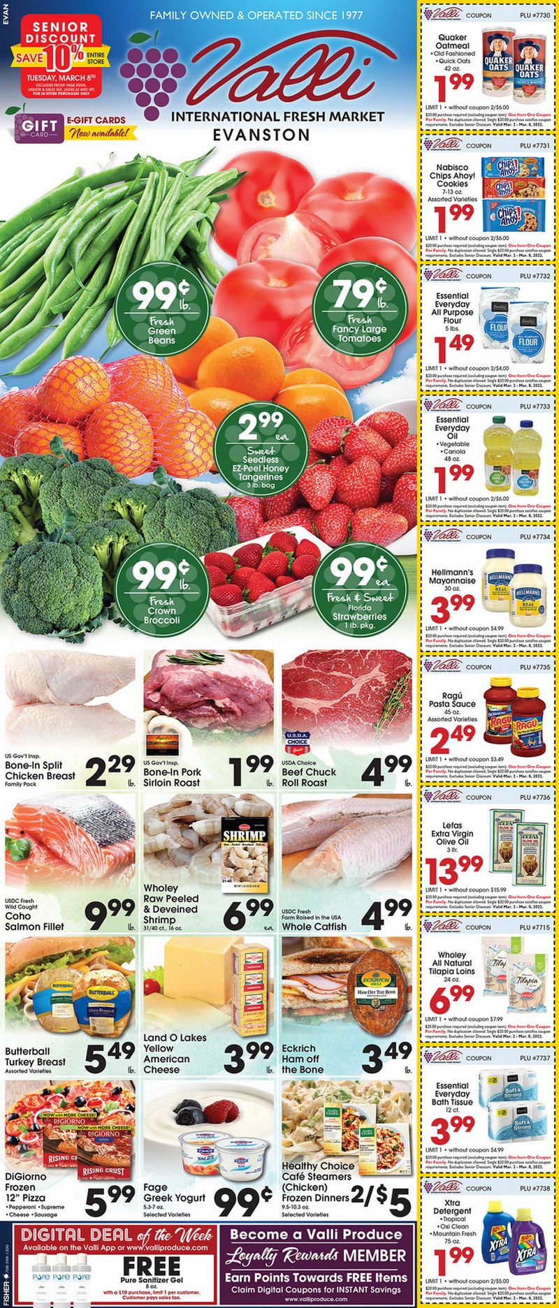 Valli Produce Weekly Ad Mar 02 Mar 08, 2022