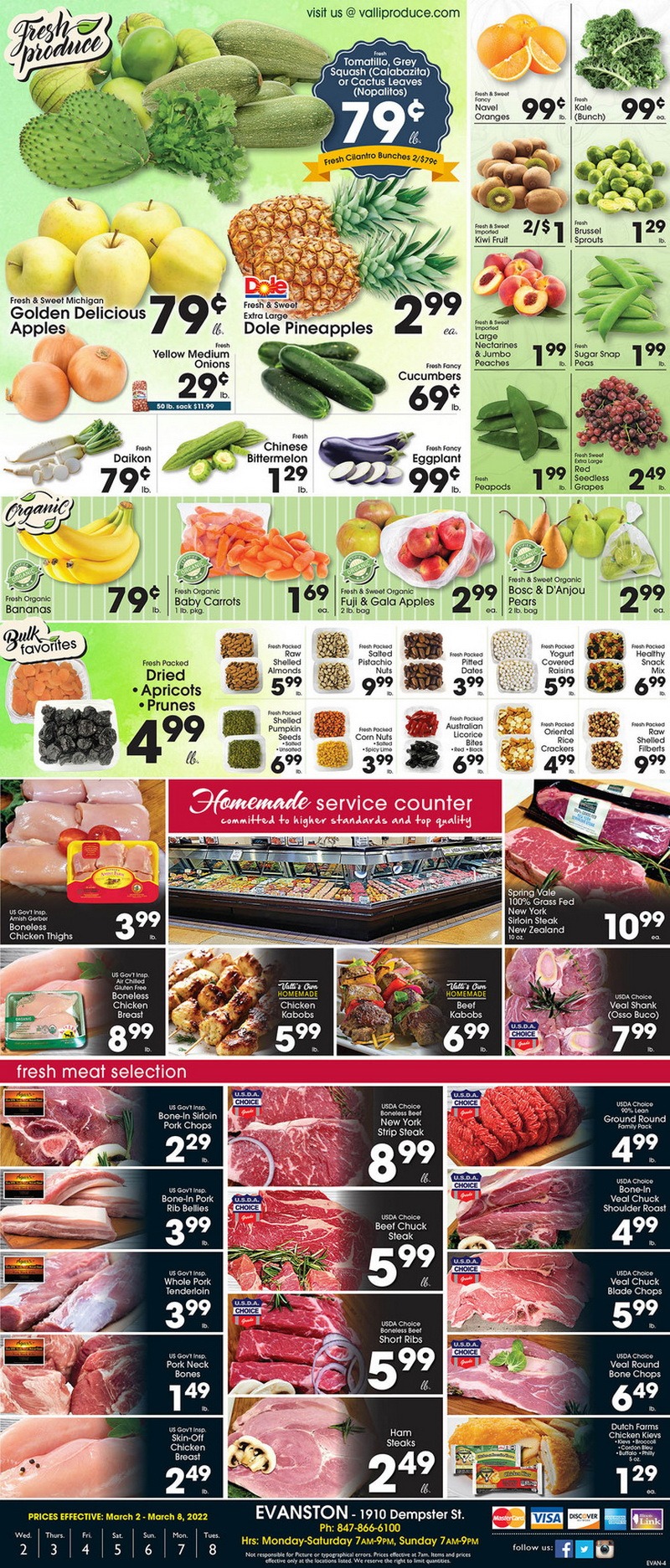 Valli Produce Weekly Ad Mar 02 Mar 08, 2022