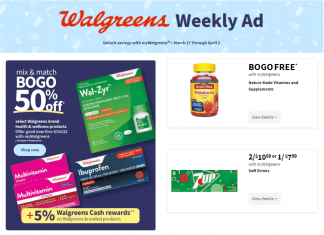 Walgreens Weekly Ad Mar 27 – Apr 02, 2022