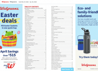 Walgreens Easter Ad Mar 27 – Apr 30, 2022