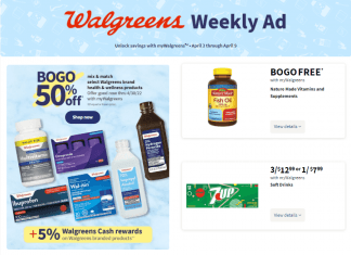 Walgreens Weekly Ad Apr 03 – Apr 09, 2022