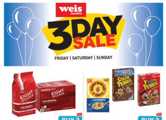 Weis Markets Three Day Ad Mar 18 – Mar 20, 2022