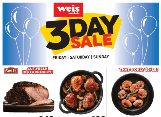 Weis Markets Three Day Ad Mar 25 – Mar 27, 2022