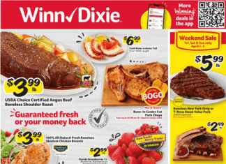 Winn-Dixie Weekly Ad Mar 30 – Apr 05, 2022
