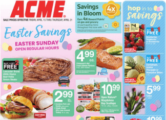 ACME Weekly Ad Apr 15 – Apr 21, 2022 (Easter Promotion Included)