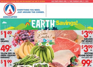 Associated Supermarkets Weekly Ad Apr 15 – Apr 21, 2022 (Easter Promotion Included)
