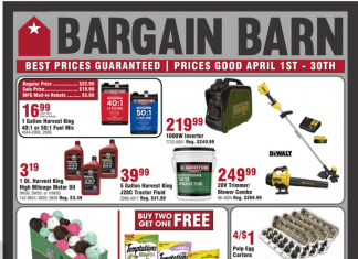 Atwoods Monthly Ad Apr 01 – Apr 30, 2022