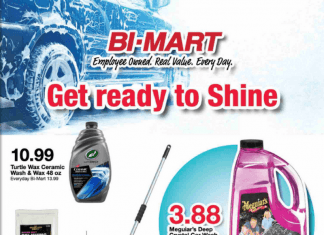 Bi-Mart Car Care Saving Guide Apr 06 – Apr 19, 2022
