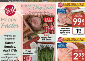 Big Y Weekly Ad Apr 14 – Apr 20, 2022 (Easter Promotion Included)