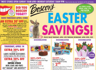 Boscov’s Weekly Ad Apr 14 – Apr 20, 2022